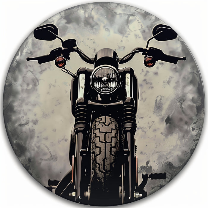 Otto Erice Free Silver Motorcycle Riding Badge